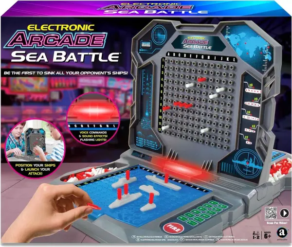 Ambassador electronic arcade Sea Battle