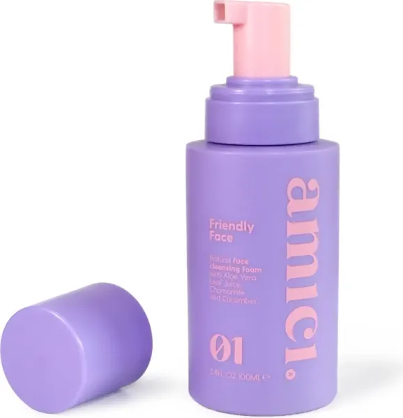 Amici Friendly Face foaming face wash for tweens, 100 ml