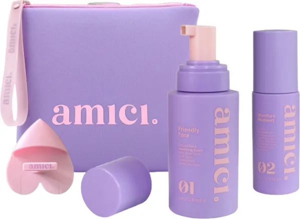 Amici Everyday Glow skincare set for tweens