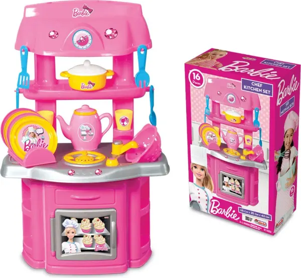 Barbie chef kitchen set