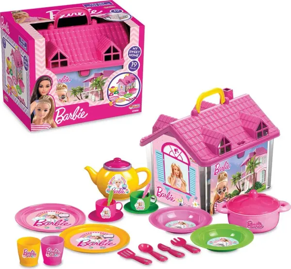 Barbie home tea set