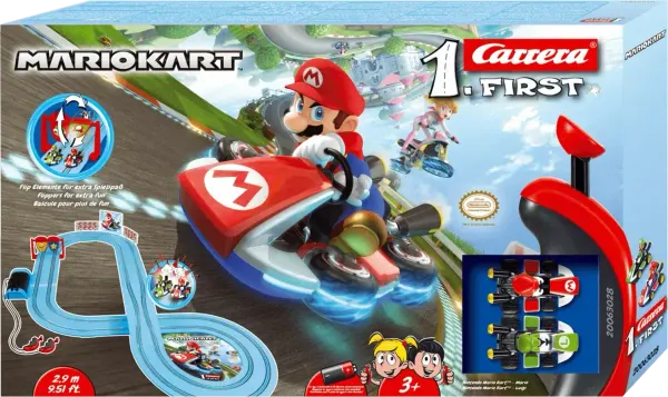 Carrera Mario Kart, Mario vs Luigi