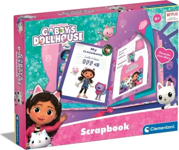 Clementoni Gabby's Dollhouse scrapbook