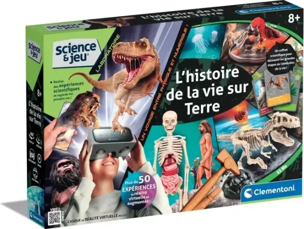 Clementoni History of Life on Earth, French edition