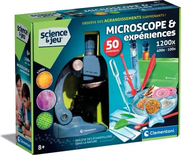 Clementoni Super Microscope, French edition