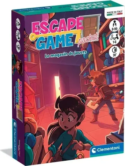 Clementoni Escape Game Toy Store, French edition