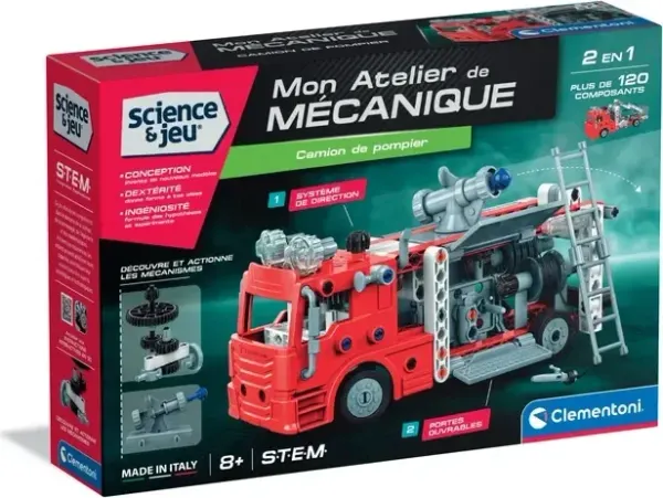 Clementoni Fire Truck, French edition