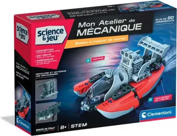 Clementoni Drag Boat, French edition