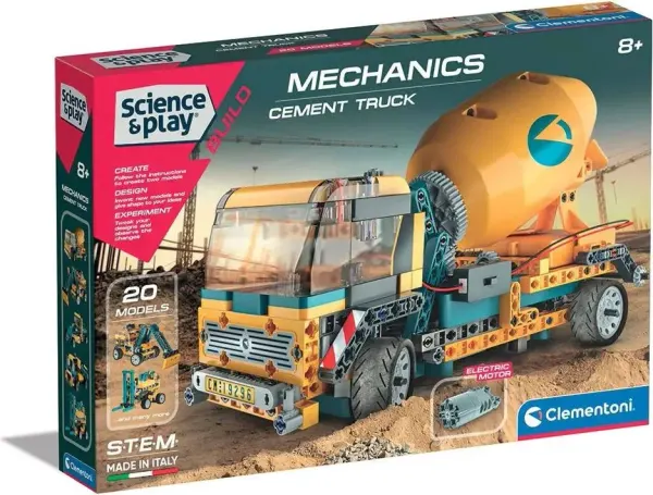 Clementoni Mechanical Laboratory construction truck