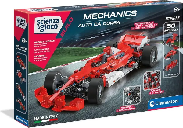 Clementoni Mechanical Laboratory Formula 1 racing cars