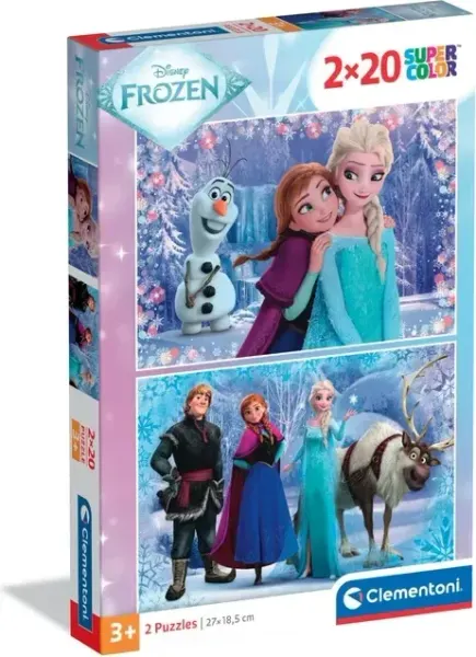 Clementoni Frozen puzzle, 2 x 20 pieces