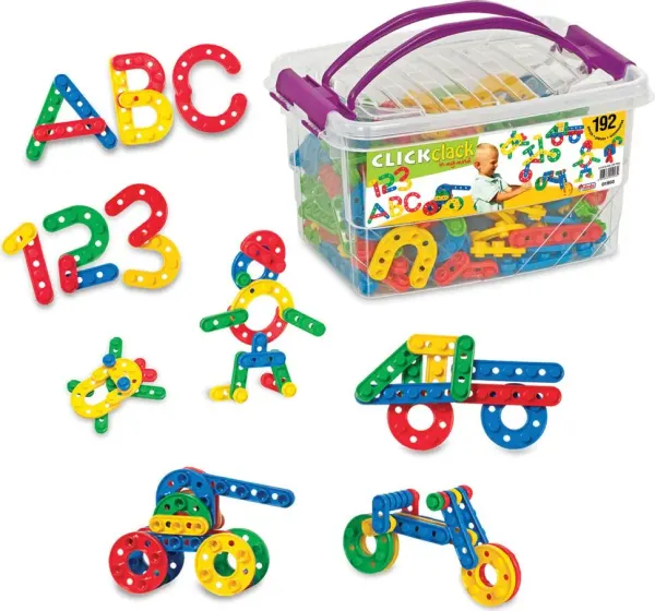 Dede Click Clack box, 192 pieces