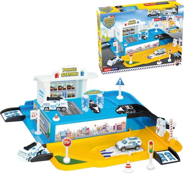Dede police station garage set