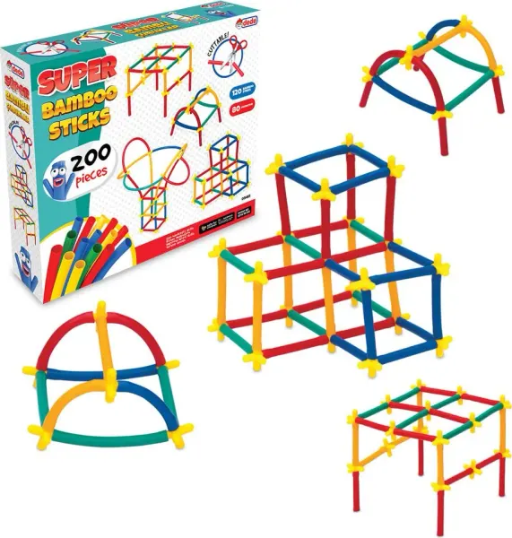 Dede Super bamboo sticks, 200 pieces