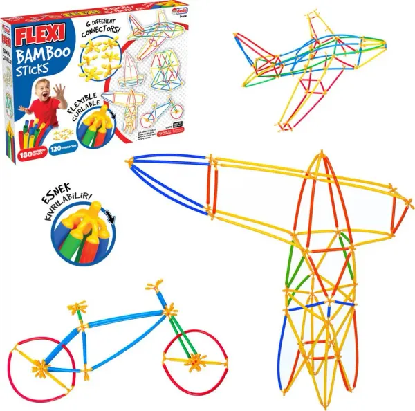 Dede Flexi bamboo sticks, 300 pieces