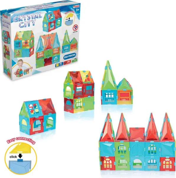 Dede Crystal City, 210 pieces