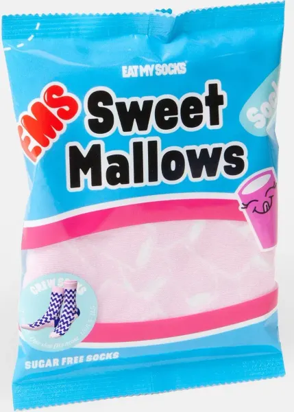 Sweet Mallows socks, pink