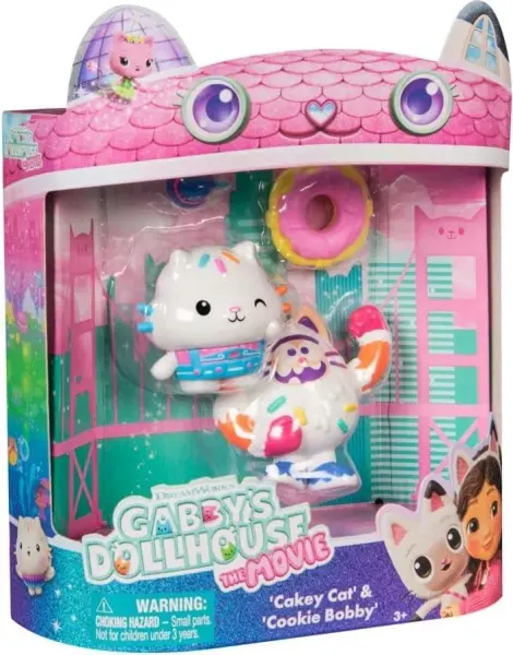 Gabby's Dollhouse movie figure 2-pack, assorted