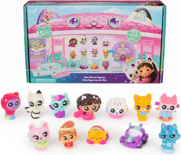 Gabby's Dollhouse movie mini figures