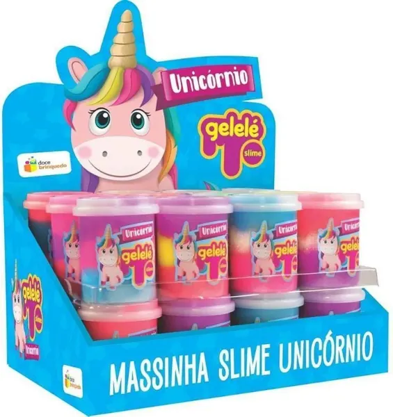 Gelele slime tub 152 g, unicorn