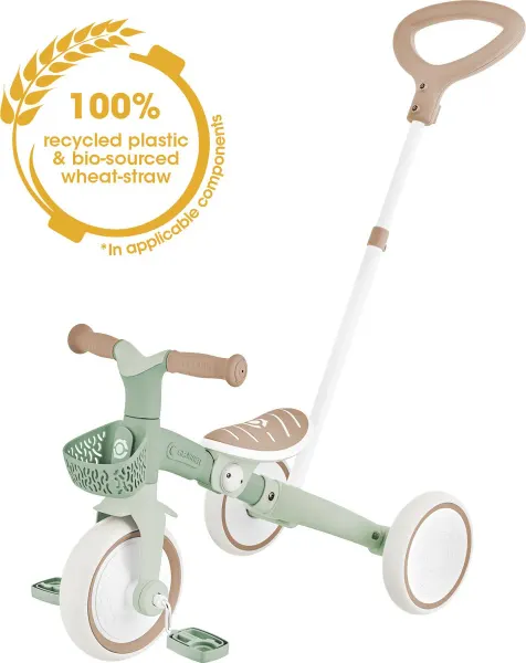 Globber Learning Trike 3 in 1 Plus, pistachio