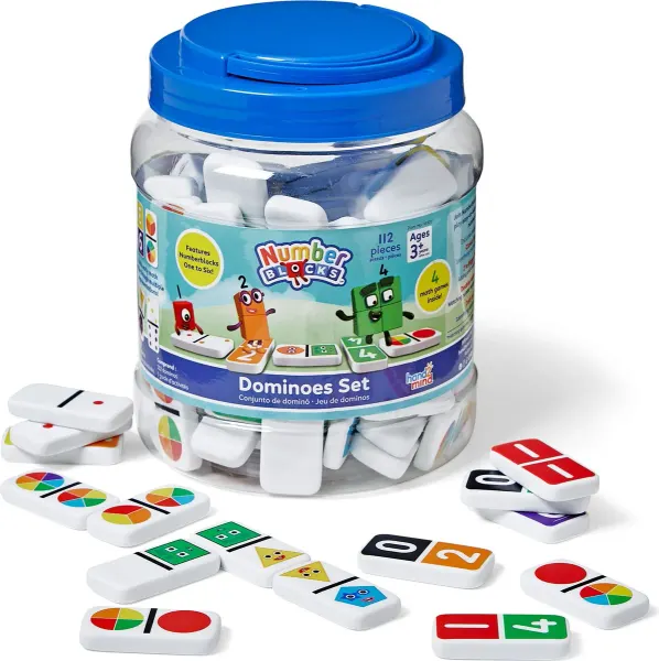 hand2mind Numberblocks dominoes set