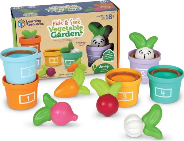 Learning Resources Peek-a-Bunny Vegetable Garden