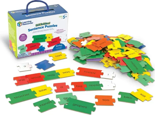Learning Resources Skill Builders sentence puzzles