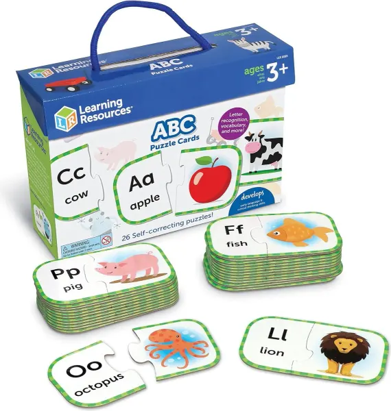 Learning Resources ABC puzzle cards