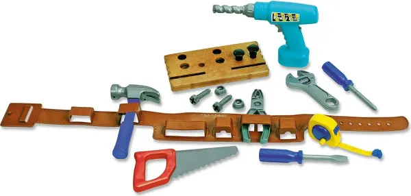 Learning Resources Pretend & Play work belt tool set