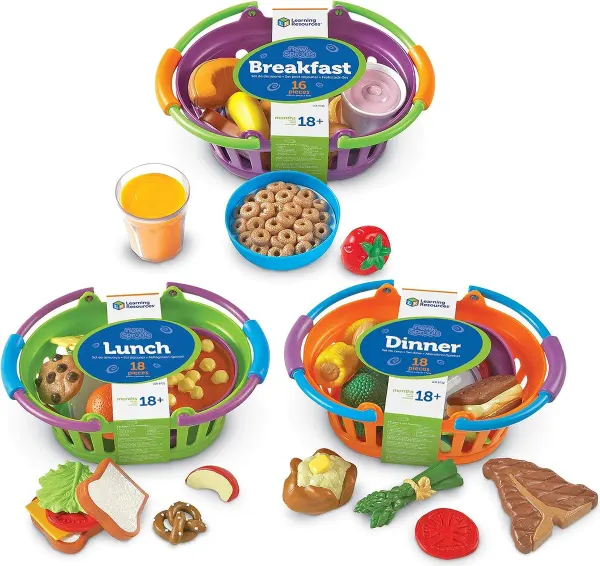 Learning Resources breakfast, lunch and dinner bundle