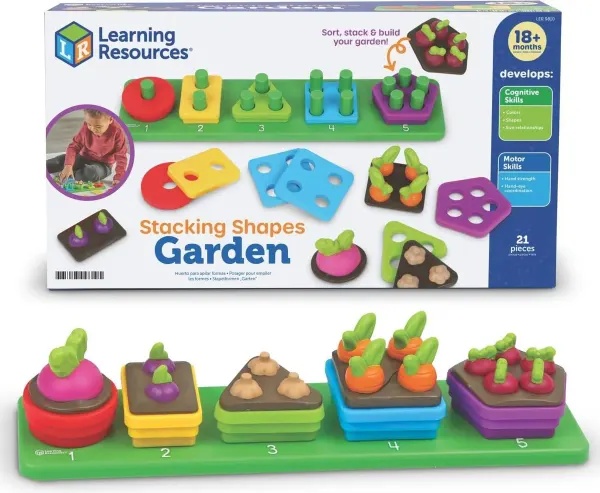 Learning Resources Stacking Shapes Garden