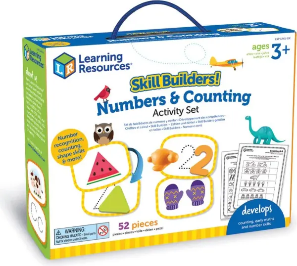 Learning Resources Skill Builders! numbers & counting activity set