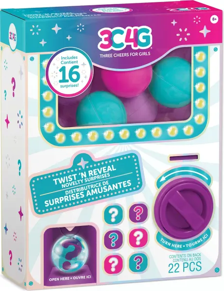 Make It Real Twist N Reveal novelty surprises