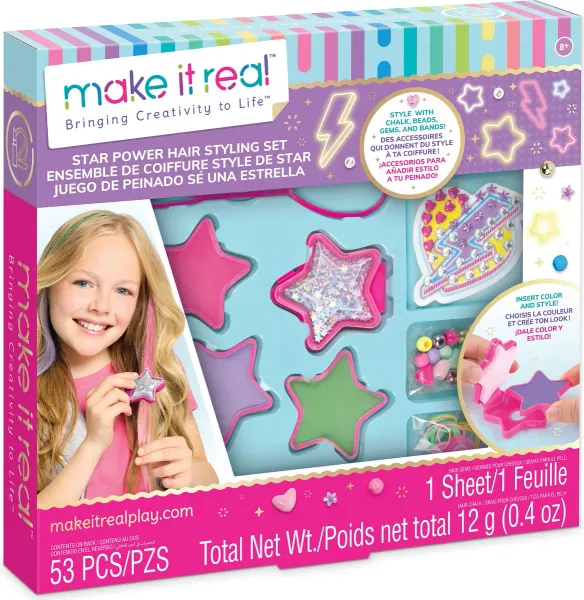 Make It Real Star Power hair styling set