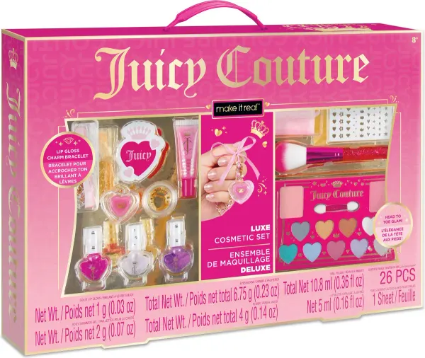 Make It Real Juicy Couture Luxe cosmetic set