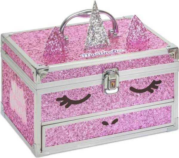 Martinelia Unicorn big glitter case