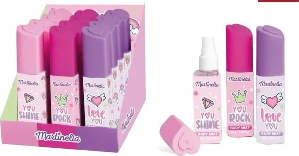 Martinelia Super Girl body mist 60 ml, assorted