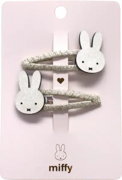 Miffy hair clips