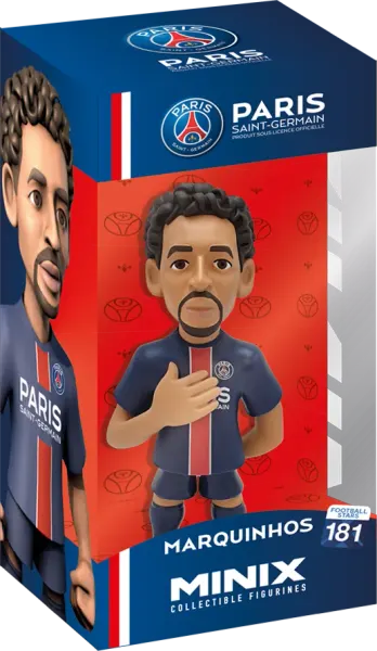 Minix Marquinhos 12 cm figure, Paris Saint-Germain