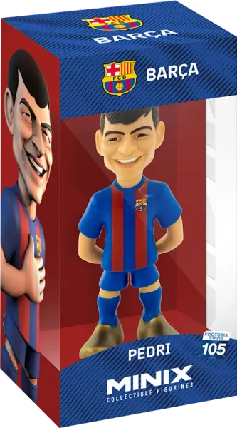 Minix Pedri 12 cm figure, FC Barcelona