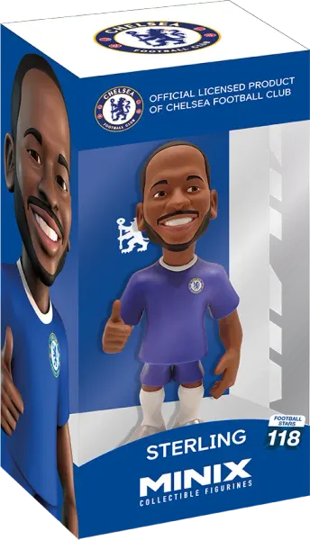 Minix Sterling 12 cm figure, Chelsea FC