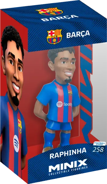 Minix Raphinha 12 cm figure, FC Barcelona