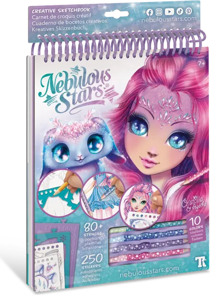 Nebulous Stars Creative Sketchbook, Cristalia
