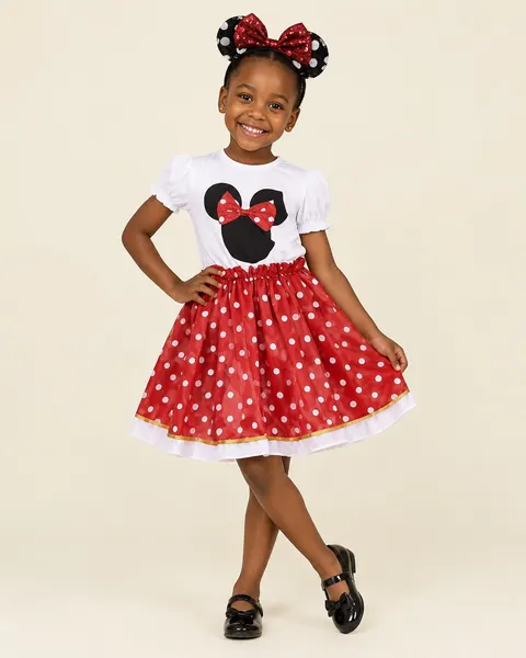 Minnie Mouse red dress costume