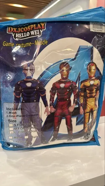 Iron Man game muscle costume