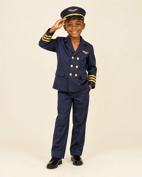 Airline pilot costume