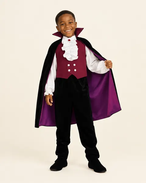 Vampire costume, 8 to 10 years