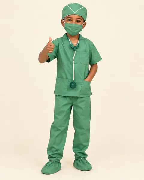 Doctor scrubs costume
