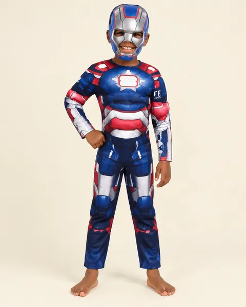 Iron Patriot game muscle costume